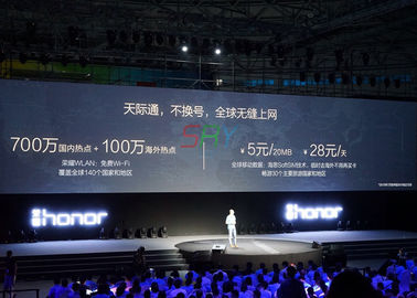 тангаж пиксела 2.5mm рекламируя экран СИД ренты продолжительности жизни дисплея СИД длинний для этапа поставщик