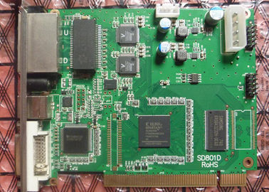 Экран СИД управлением LINSN посылая карточку свободно DVI с USB кабеля привязывает програмное обеспечение КОМПАКТНОГО ДИСКА поставщик