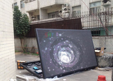 6500cd/двойник дисплея СИД полного цвета переднего обслуживания sqm напольный встали на сторону P10 CE RoHS поставщик