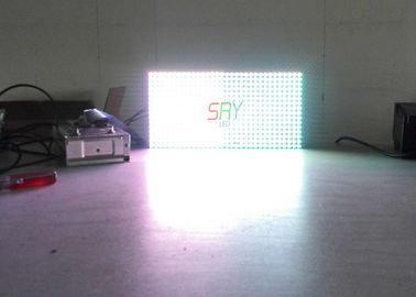 1/я модулей 16 x 16 дисплея СИД полного цвета P10 RGB развертки напольных ставит точки поставщик