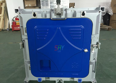 Шкаф водить 640mm x 640mm заливки формы дисплея полного цвета P5 SMD 3528 напольный алюминиевый поставщик